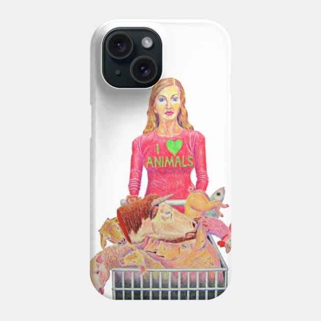Blind to the Hypocrisy Phone Case by JoFrederiks