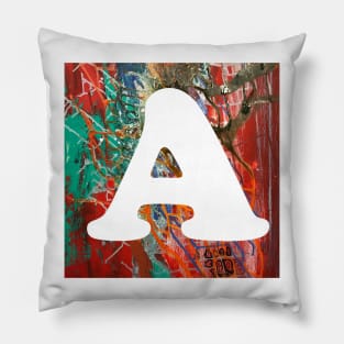 Alphabeth, letter A Pillow