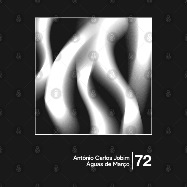 Antonio Carlos Jobim / Minimal Style Graphic Artwork Design by saudade