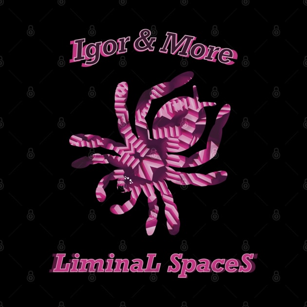 Igor & More Tarantula Liminal Stairs Pink by IgorAndMore