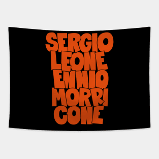 Sergio Leone and Enio Morricone - Cinema Masters Tapestry