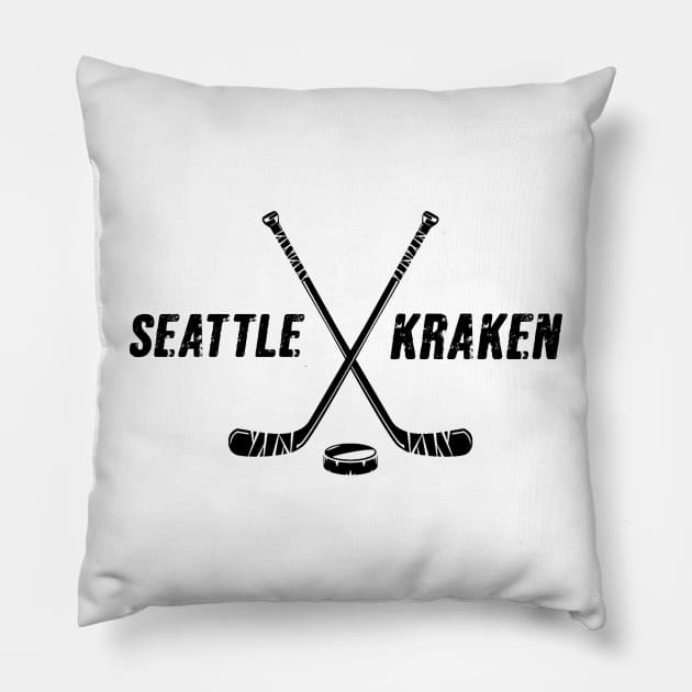 Seattle hockey Pillow by Cahya. Id