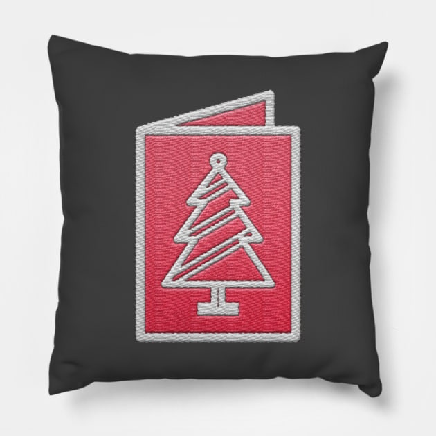 Cute Christmas card Pillow by aaallsmiles