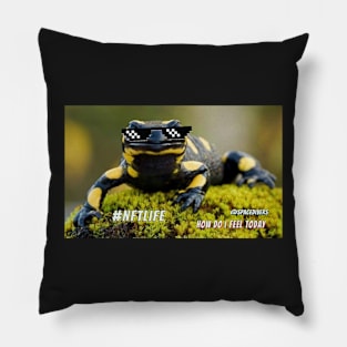 Thug Salamander NFT Pillow