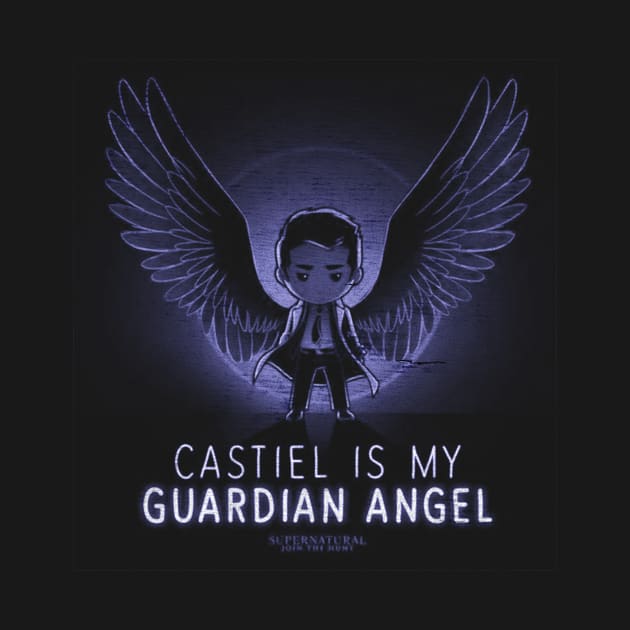 Castiel Is My Guardian Angel by Talisarose.std