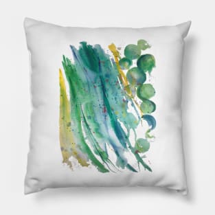 Abstract watercolor Pillow