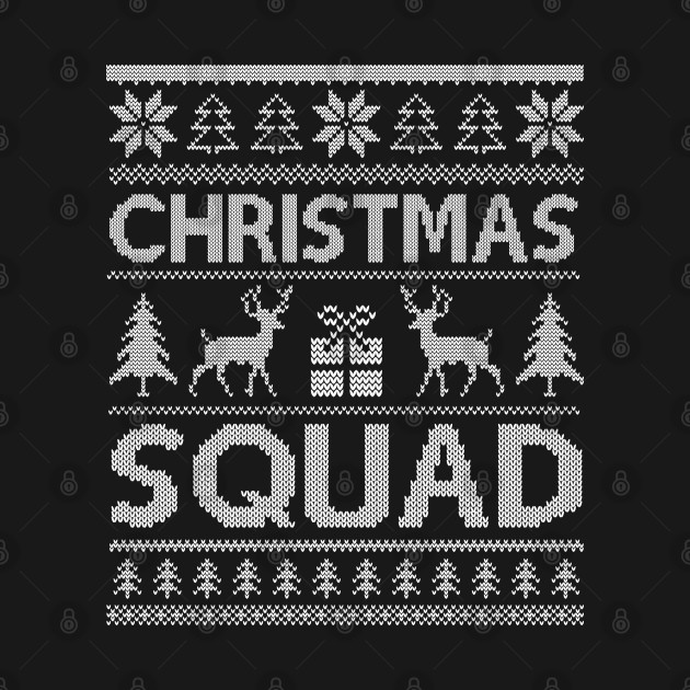 Discover Christmas Squad Group Matching Family Xmas Ugly Sweater - Christmas Squad - T-Shirt