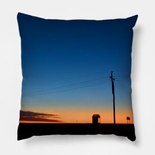 Outback sunset Pillow