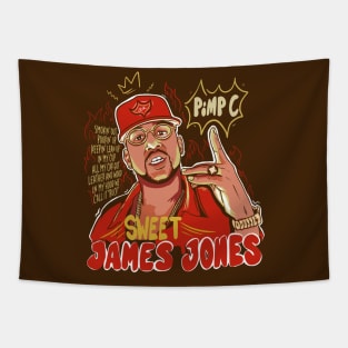 Long Live Sweet James Jones Tapestry