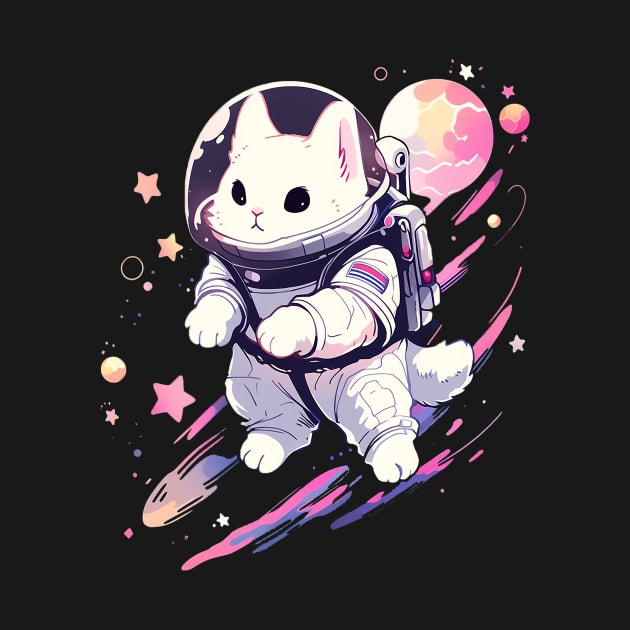 space cat by weirdesigns