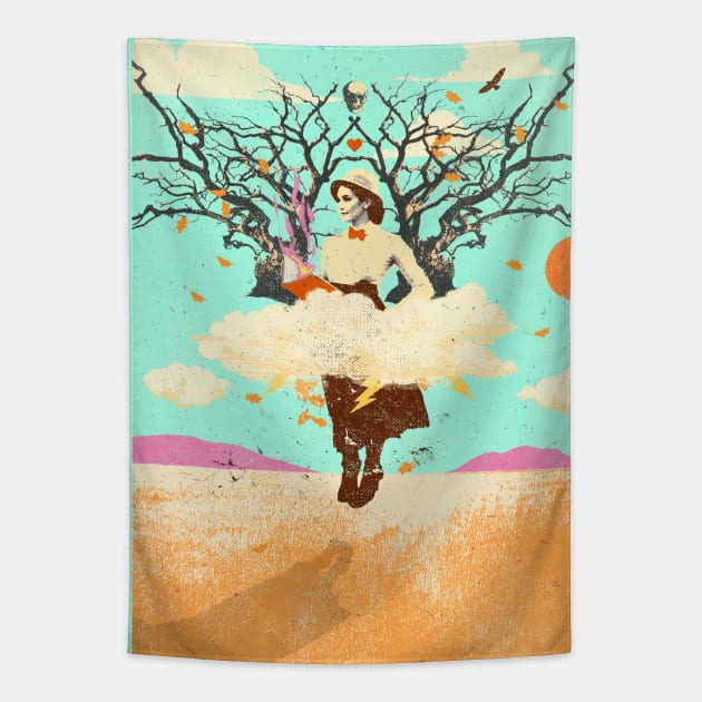 CLOUD STORY Tapestry by Showdeer