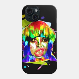 Erykah Badu WPAP Phone Case