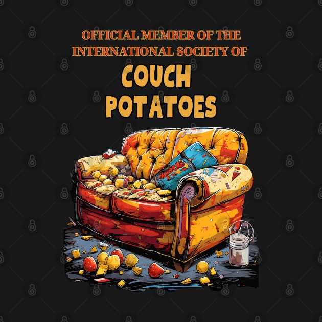 Official Member Of the International Society of Couch Potatoes by FrogandFog