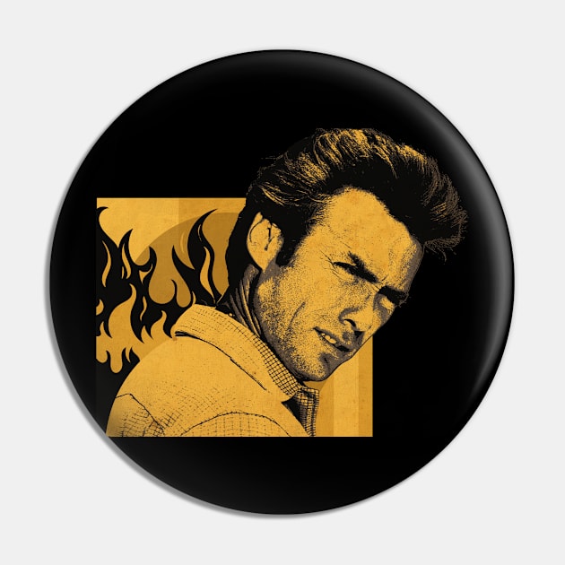 Young Eastwood Pin by CTShirts