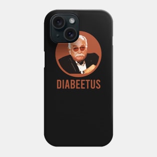 diabeetus brown retro Phone Case
