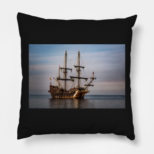 El Galeon Andalucia Tall Ship Pillow