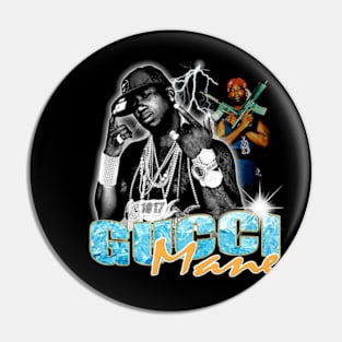 Gucci Mane Pose Pin