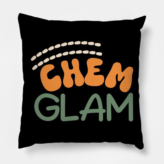 Chemistry science style Pillow by Blueberry Pie 