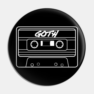 Goth Mixtape Pin