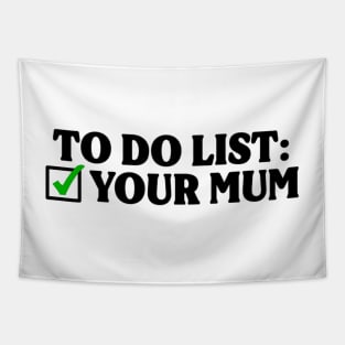 To Do List (British Edition) Tapestry