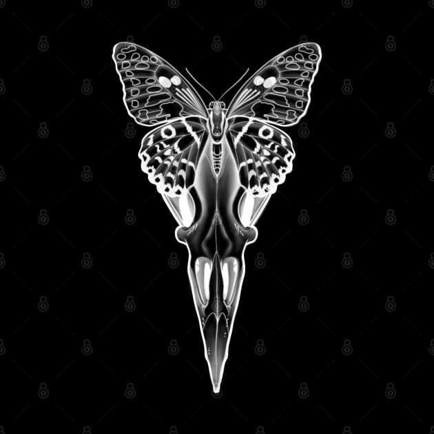 Butterfly Scull by Print Art Station