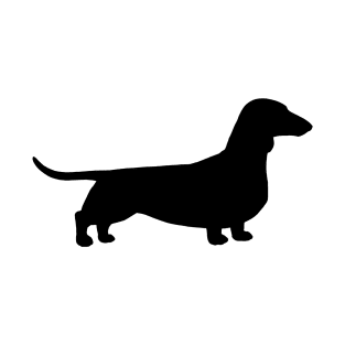 Dachshund Silhouette | Wiener Dog T-Shirt