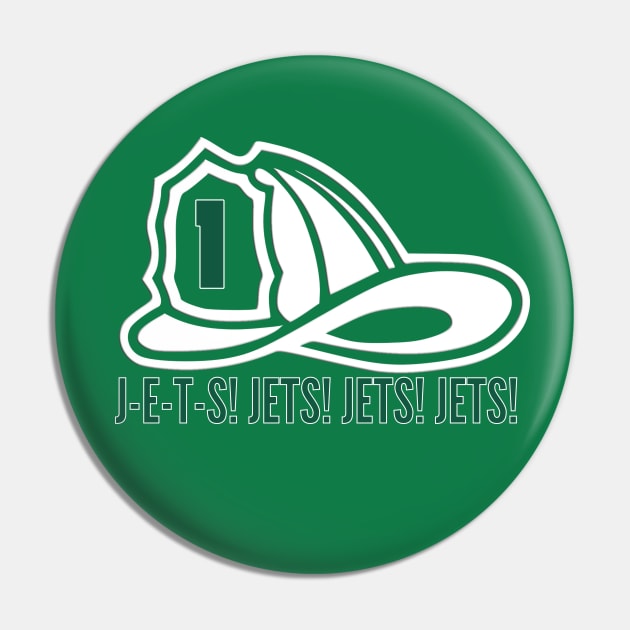 Super Fan Fireman Hat J-E-T-S! Pin by Sleepless in NY