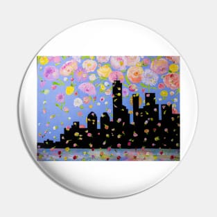 New York. Blooming skies Pin