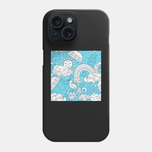 Fairytale Weather Forecast Print Phone Case