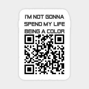 QR link of Michael Jackson - Black Or White Magnet