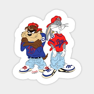 90s bros bunny Magnet