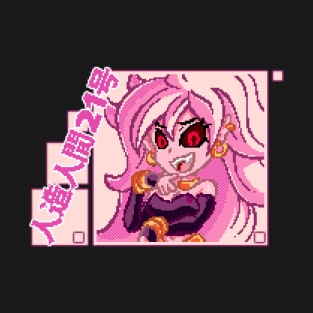 Pixel Android 21 T-Shirt