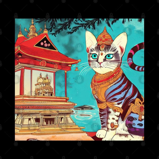 Hindu Kitty at the Temple by Generation Last