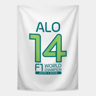 ALO 14 Logo Design Tapestry