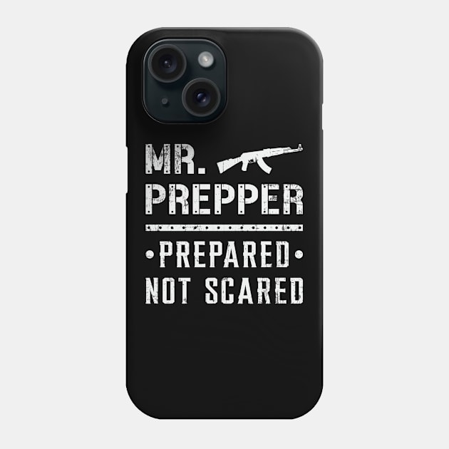 Prepper Doomsday Survival Prepping Virus Gift Phone Case by T-Shirt.CONCEPTS