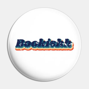 Bookishh Typography Design Pin