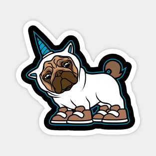 Unicorn Pug Magnet