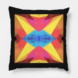 Geometrical hypnosis Pillow