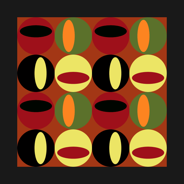 nineteen seventies inspired pattern by pauloneill-art