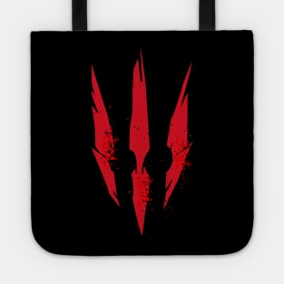 the Witcher logo game merch Tote