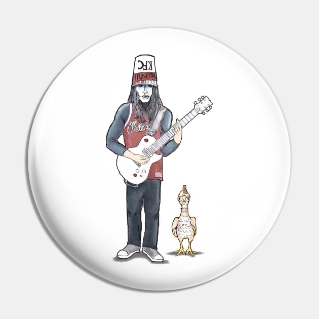 Buckethead and Friends Pin by Shawn_M_Schmidt