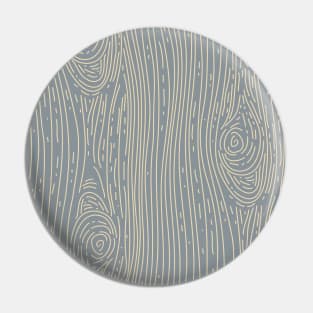 Forest Color Wood grain Pattern Pin