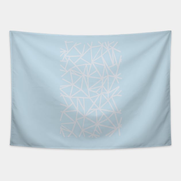 Ab Outline Thick Salt Water Tapestry by ProjectM