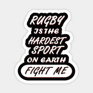 Rugby Sport Hookler Striker Players Women Line Out Magnet