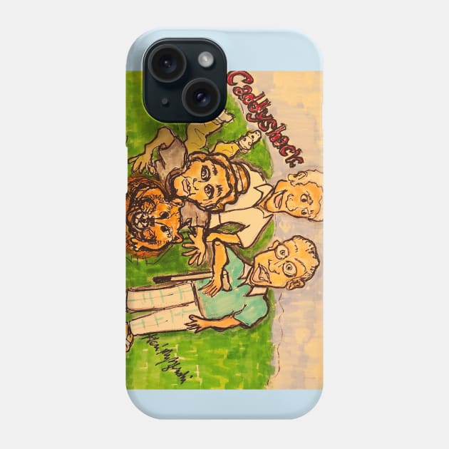 Bill Murray CaddyShack Phone Case by TheArtQueenOfMichigan 