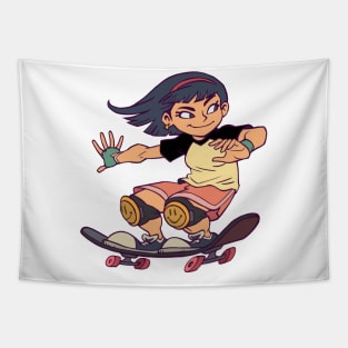 Skater Girl Tapestry