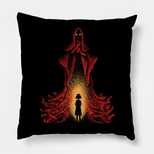 Mystery gate Pillow by barmalisiRTB