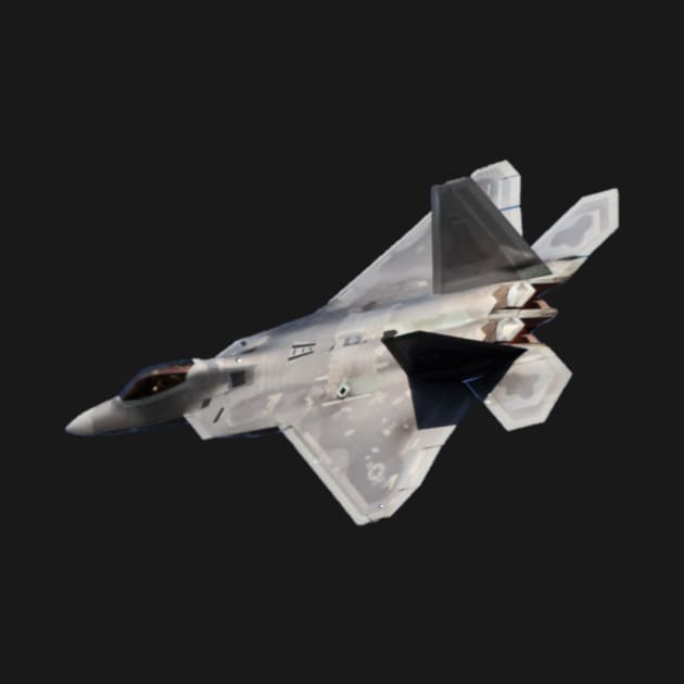 F-22 Raptor Exit Stage Left by acefox1