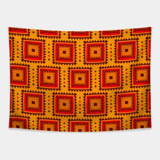 Traditional African Fabric Texture Tapestry