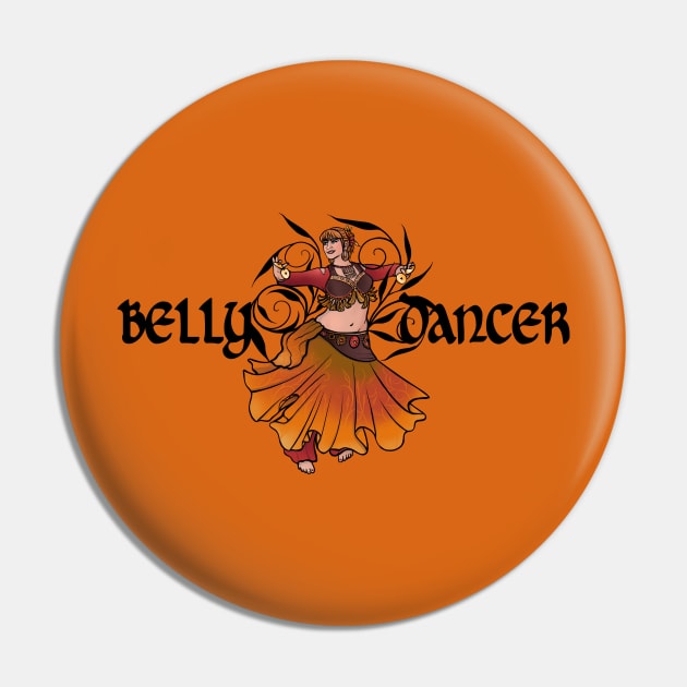 Belly Dancer Pin by bubbsnugg